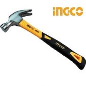 INGCO 16 oz Builders Hammer with Solid Steel Handl